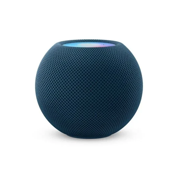 Apple Pod mini ネイビー Apple HomePod mini in Blue - Siri Assistant & Music for